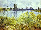 Bank of the Seine Vetheuil by Claude Monet